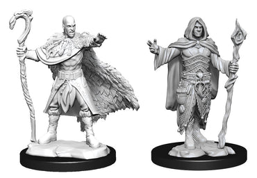 WizKids DND Unpainted Male Human Druid (2 count)