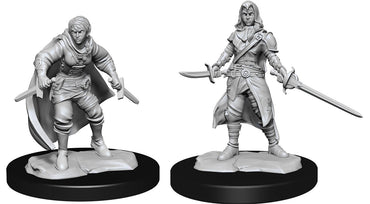 WizKids DND Unpainted Female Half-Elf Rogue (2 count)