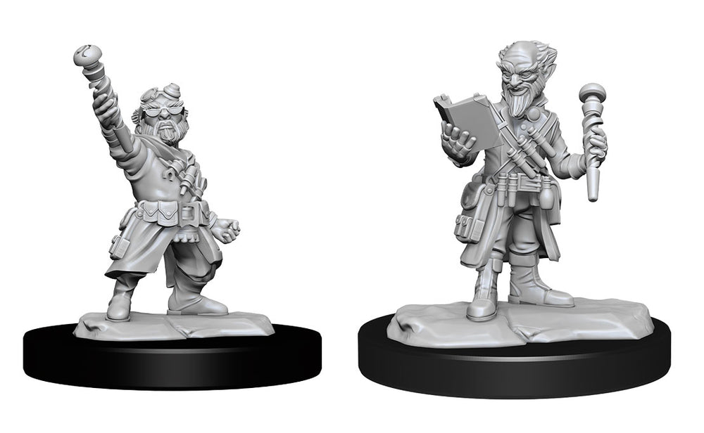 WizKids DND Unpainted Male Gnome Artificer (2 count)