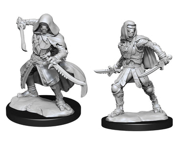 WizKids DND Unpainted Warforged Rogue (2 count)