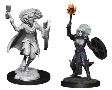 WizKids DND Unpainted Male Changeling Cleric (2 count)