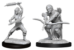 WizKids DND Unpainted Shifter Wildhunt Ranger (2 count)