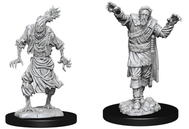 WizKids DND Unpainted Scarecrow/Stone Cursed (2 count)