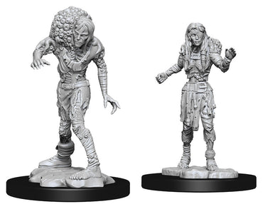 WizKids DND Unpainted Drowned Assassin/Asetic (2 count)