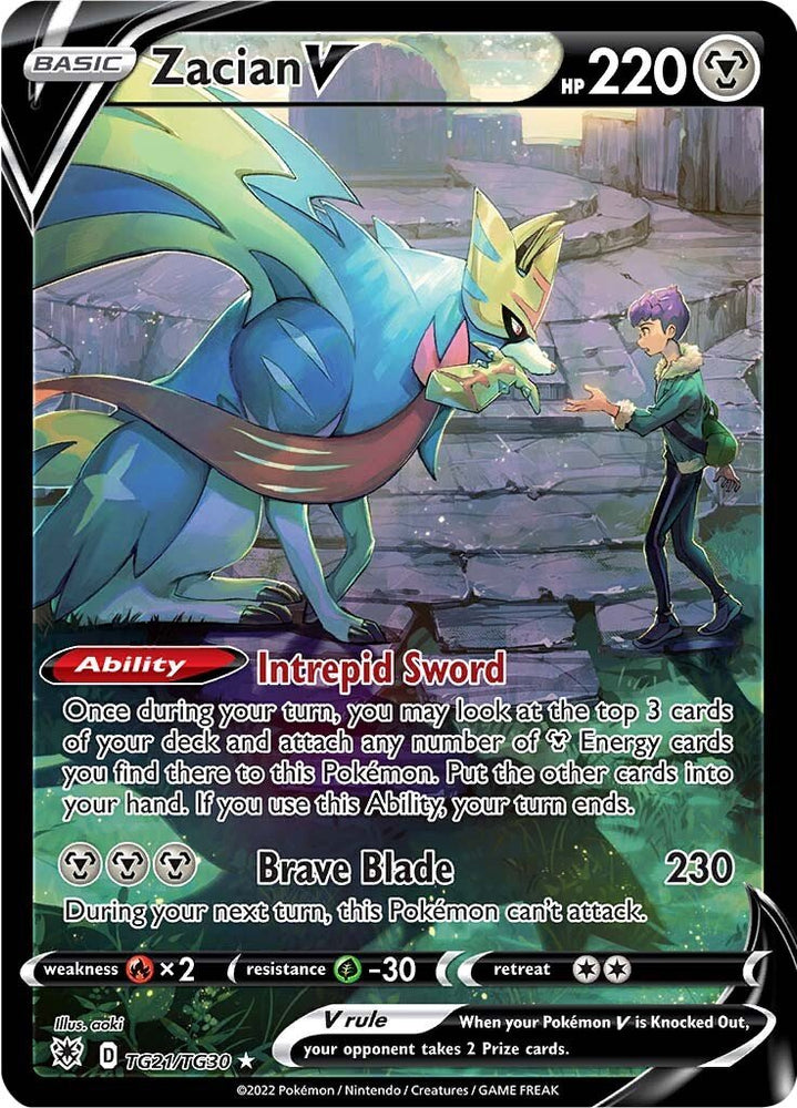 TG21/TG30   Zacian V 