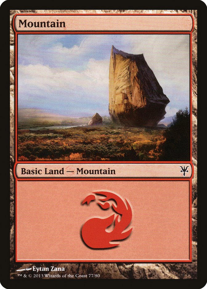 Mountain [Duel Decks: Sorin vs. Tibalt]