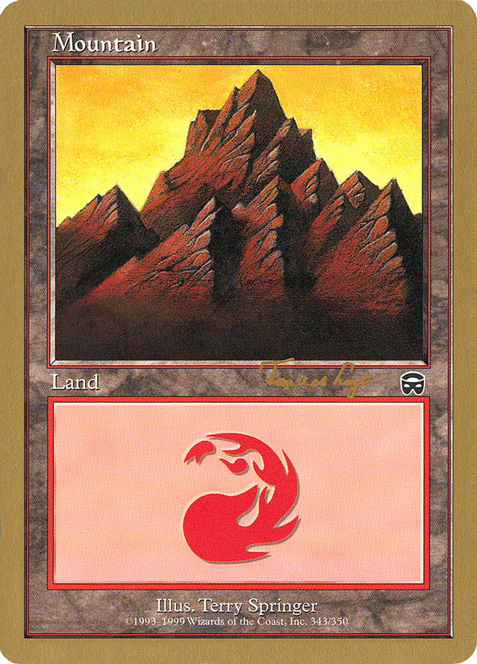 Mountain (tvdl343b) (Tom van de Logt) [World Championship Decks 2001]