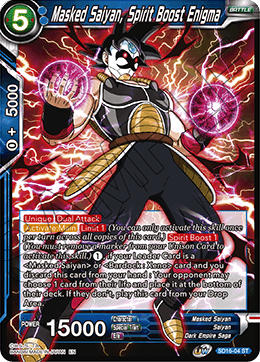 Masked Saiyan, Spirit Boost Enigma [SD16-04]