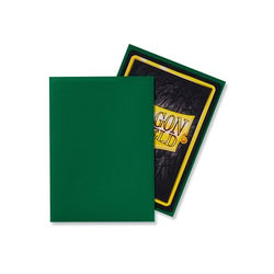 100ct Green Dragon Shield Matte Sleeves