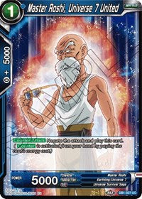 Master Roshi, Universe 7 United (Reprint) [DB1-027]