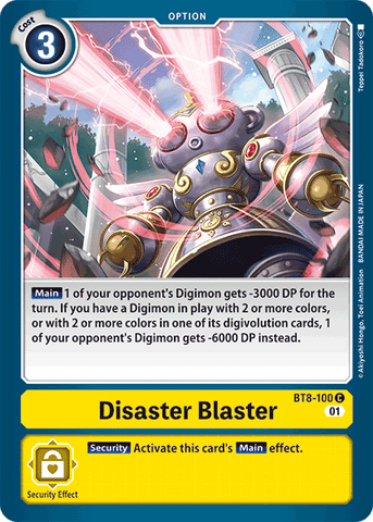 Disaster Blaster [BT8-100] [New Awakening]