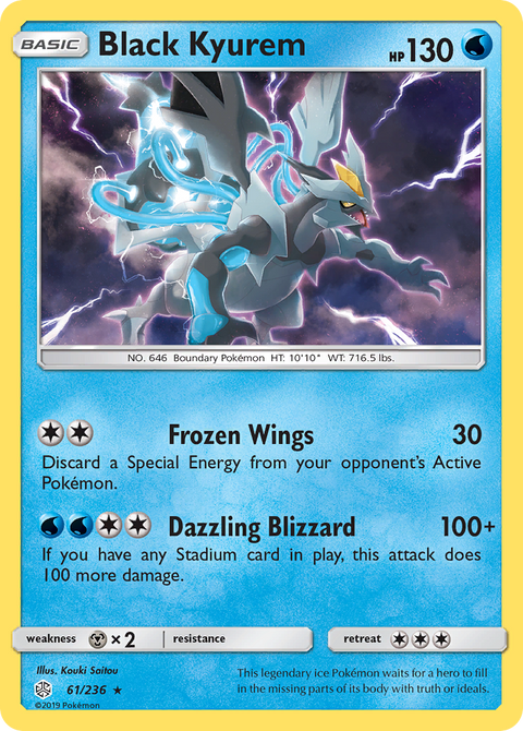 Black Kyurem (61/236) [Sun & Moon: Cosmic Eclipse]