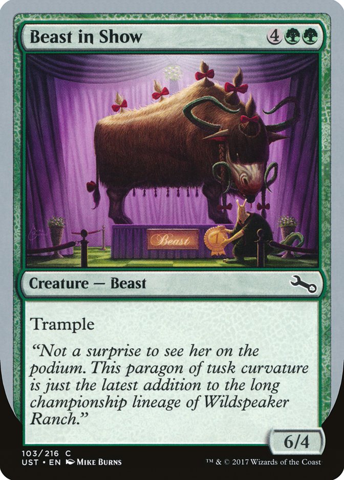 Beast in Show [Unstable]