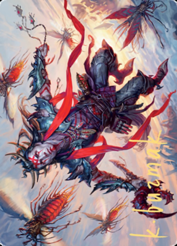 Scion of the Swarm // Scion of the Swarm (Art Series) [Zendikar Rising Art Series]
