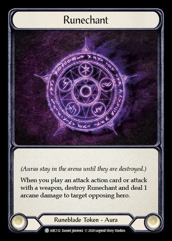 Runechant // Nebula Blade [U-ARC112 // U-ARC077] (Arcane Rising Unlimited)  Unlimited Normal
