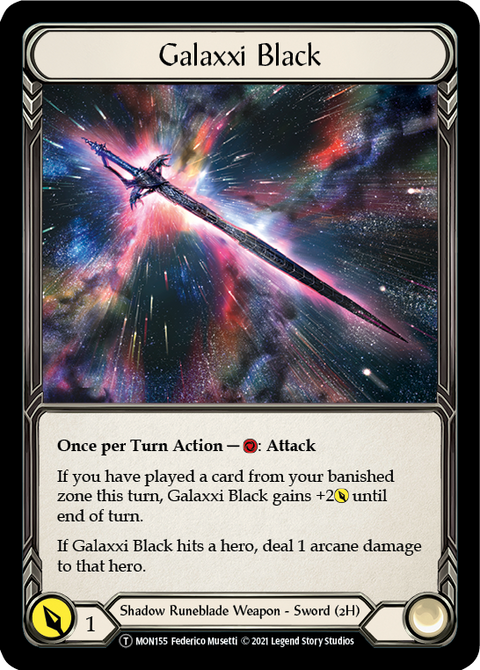 Galaxxi Black [U-MON155] Unlimited Normal