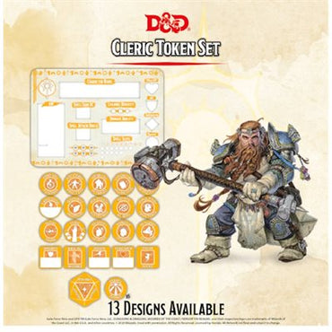 Dungeons and Dragons Token Set - Cleric