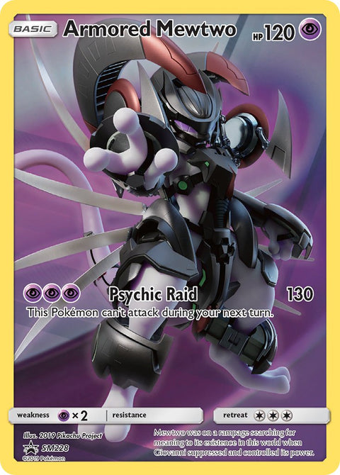 Armored Mewtwo (SM228) [Sun & Moon: Black Star Promos]