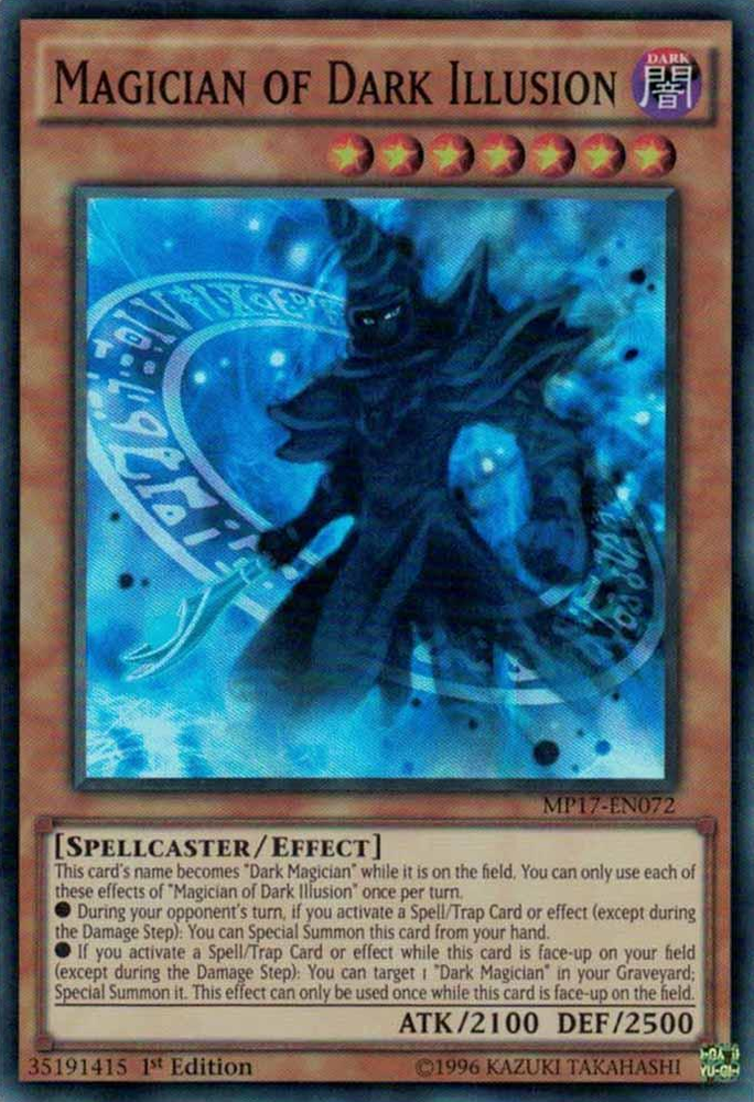 Magician of Dark Illusion [MP17-EN072] Super Rare