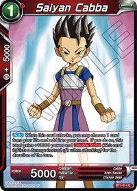 Saiyan Cabba (Reprint) [BT1-014]