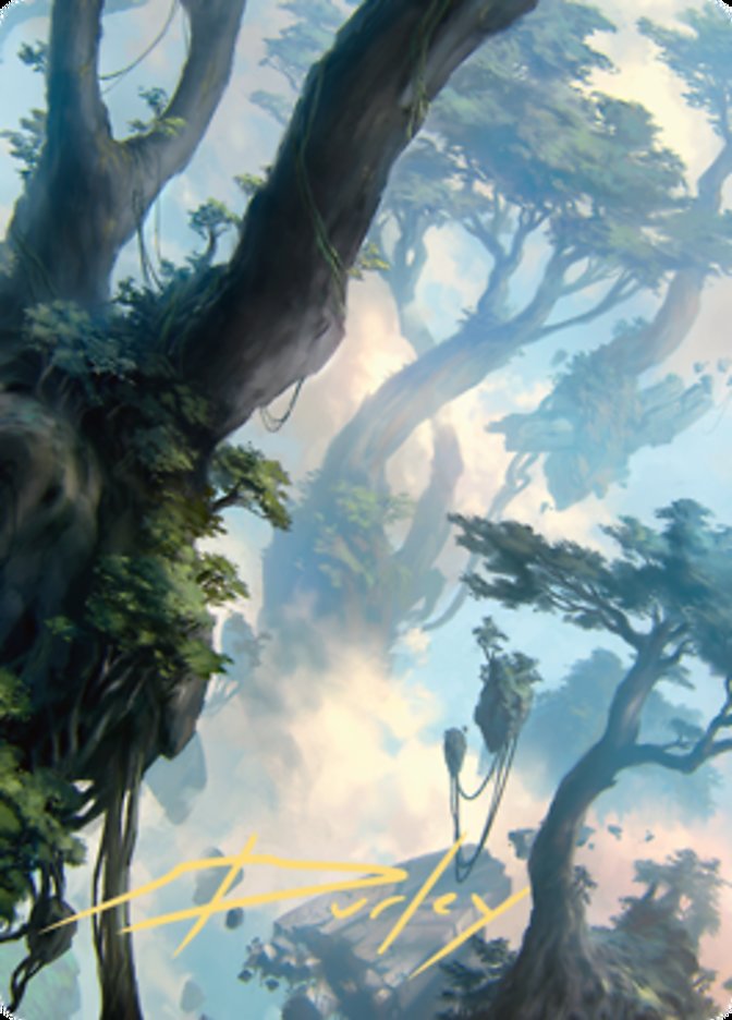Forest 1 // Forest 1 (Art Series) [Zendikar Rising Art Series]
