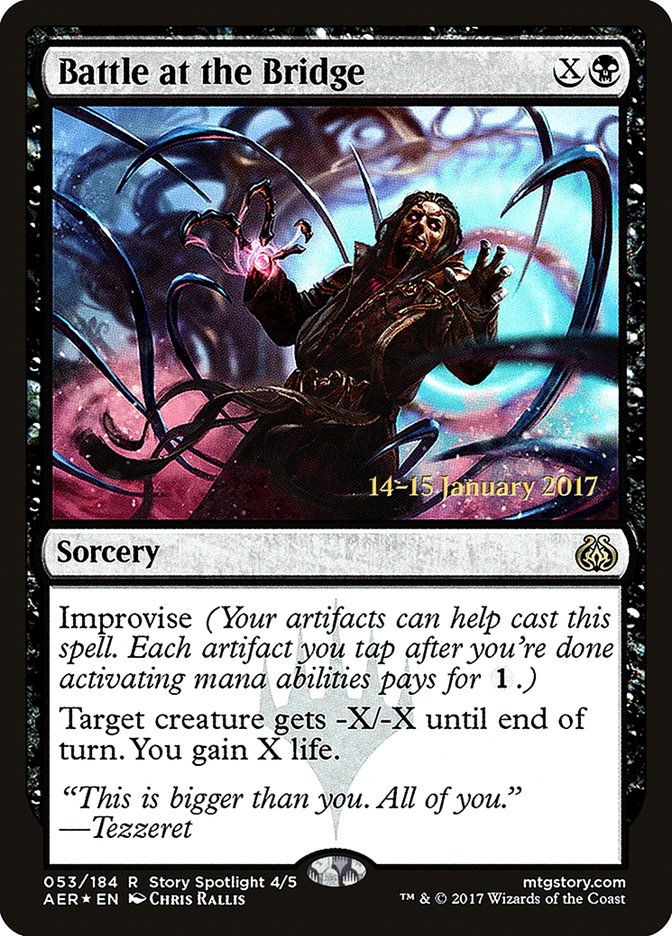 Battle at the Bridge (Prerelease Promo) [Aether Revolt Prerelease Promos]