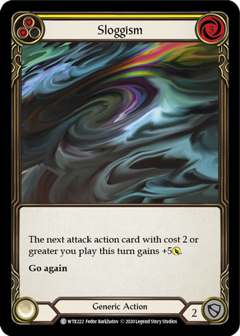 Sloggism (Yellow) [U-WTR222] (Welcome to Rathe Unlimited)  Unlimited Rainbow Foil