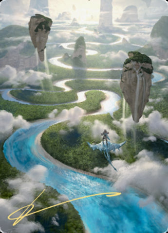 Clearwater Pathway // Clearwater Pathway (Art Series) [Zendikar Rising Art Series]