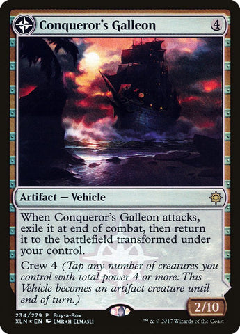 Conqueror's Galleon // Conqueror's Foothold [XLN Treasure Chest]
