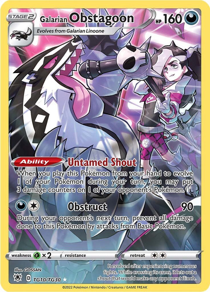 TG10/TG30   Galarian Obstagoon